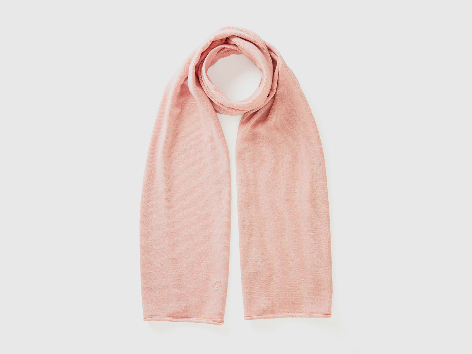 Sciarpa in misto cashmere da donna rosa pastello | Benetton Outlet