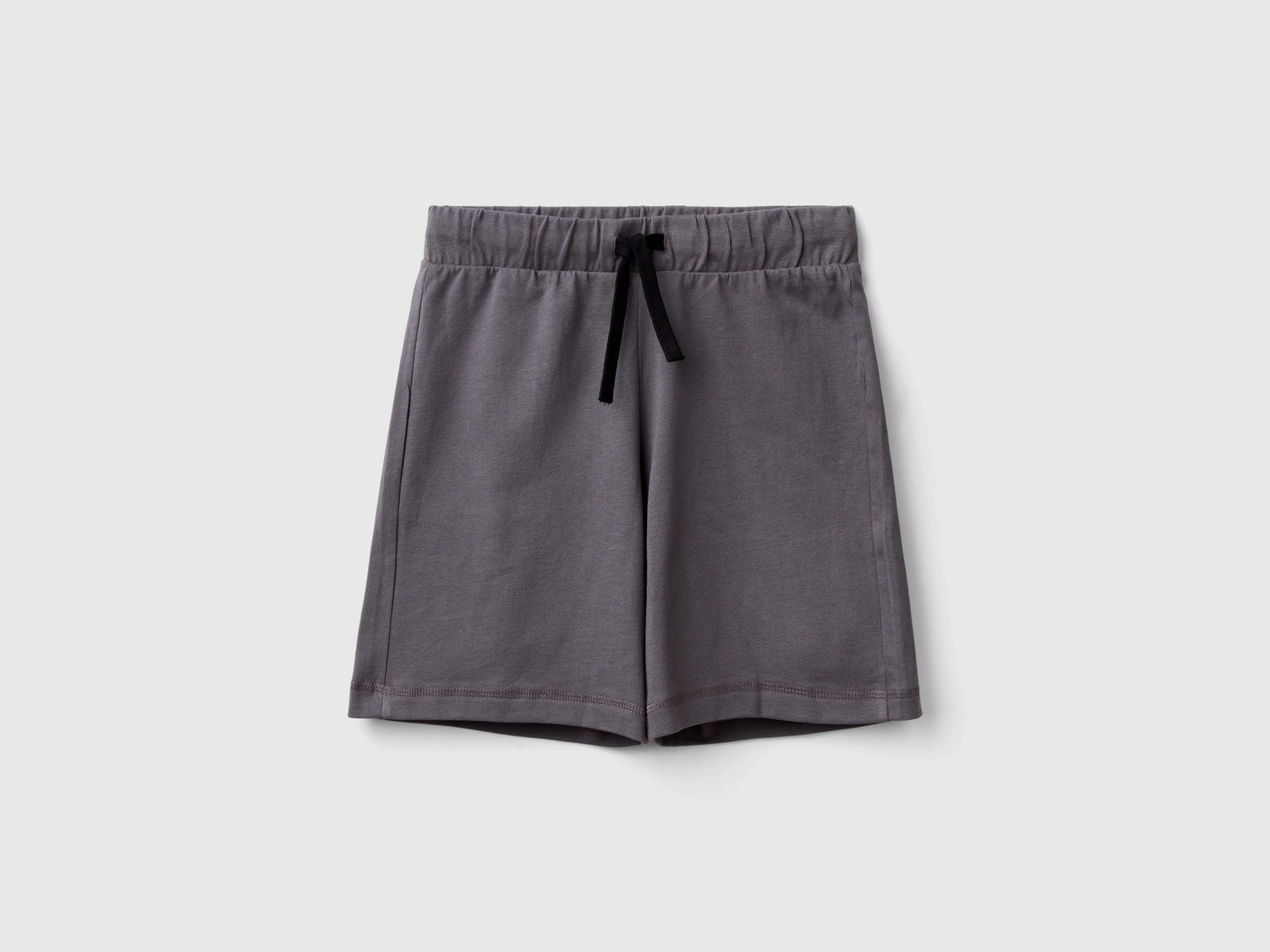 Bermuda in 100% cotone da bambino grigio scuro | Benetton Outlet