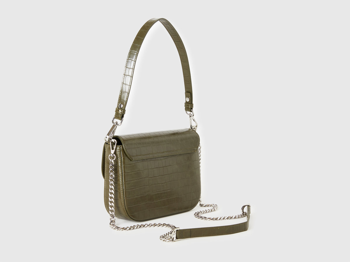 Be Bag piccola verde con stampa cocco