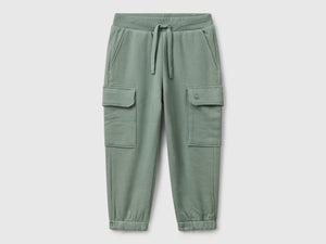 Joggers cargo in felpa
