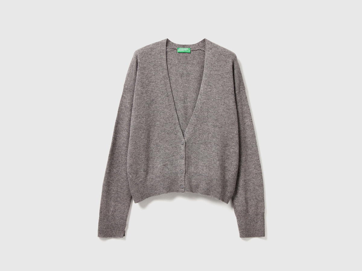 Cardigan in misto cashmere