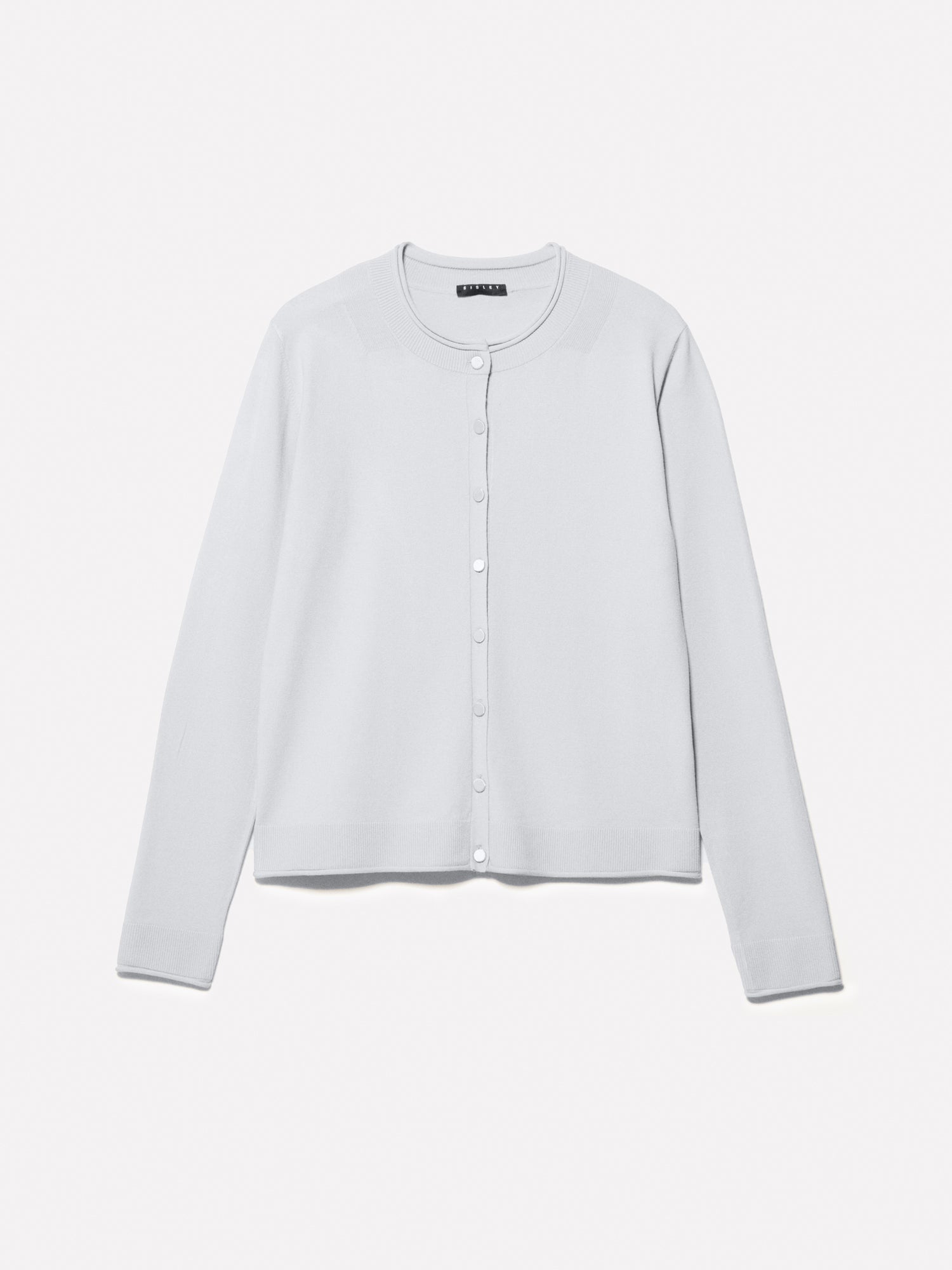 Regular fit cardigan da donna grigio chiaro | Sisley Outlet