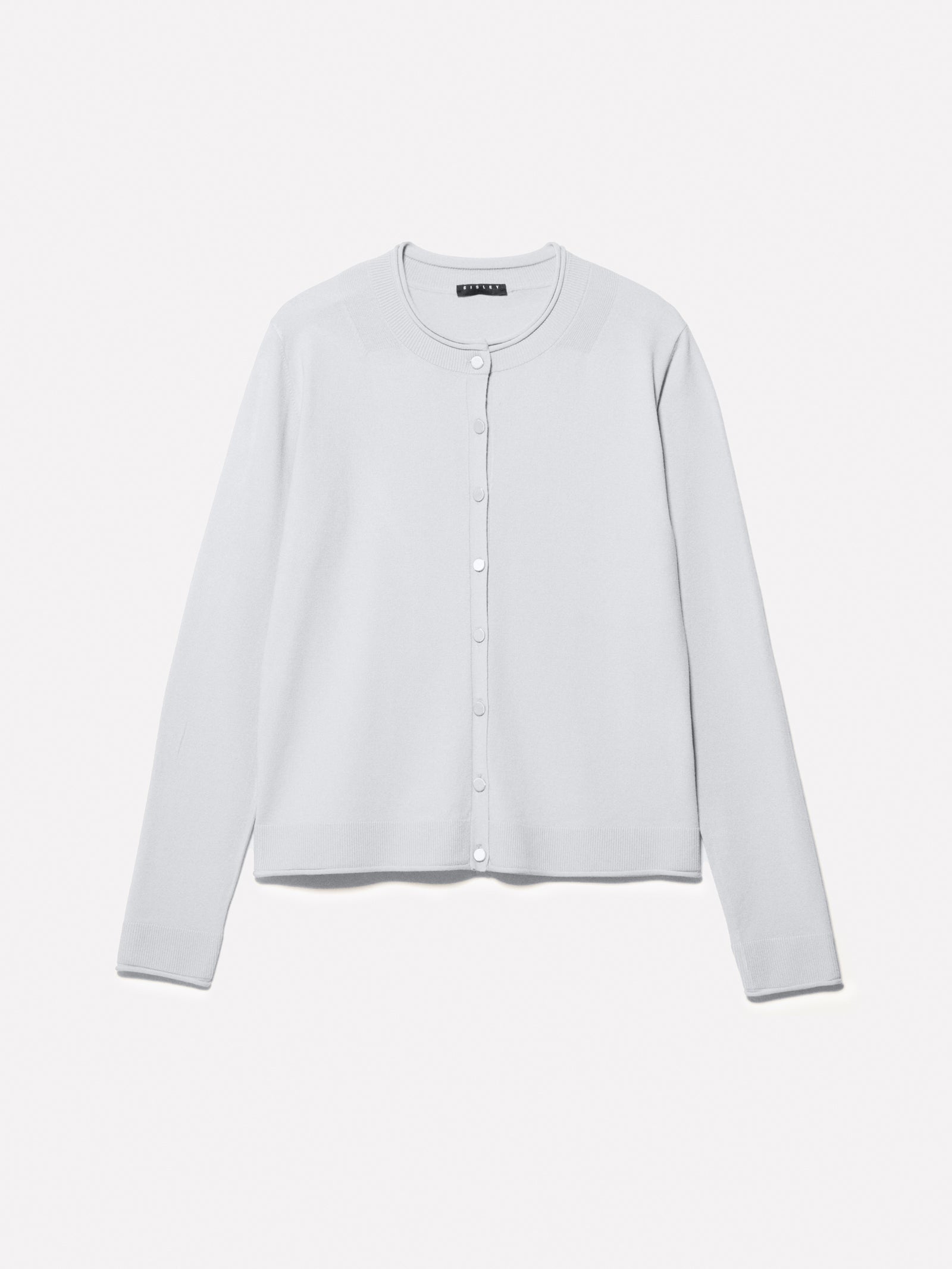 Cardigan regular fit da donna grigio chiaro | Sisley Outlet