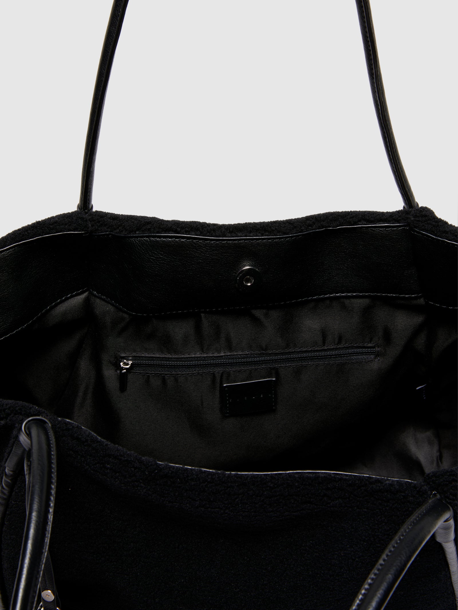Borsa tote con pochette da donna nero 3 | Sisley Outlet