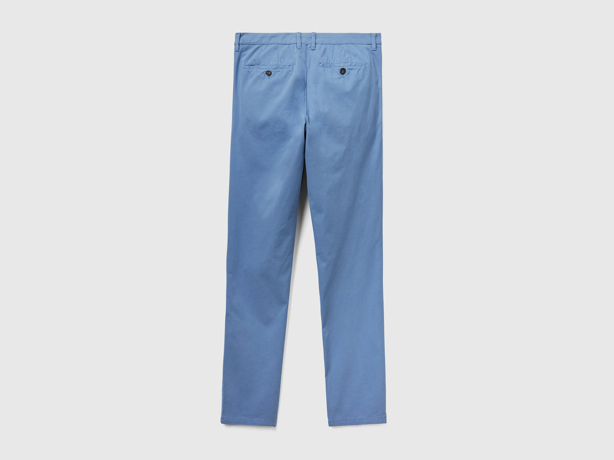Chino azzurri slim fit