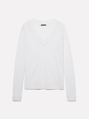 T-shirt slim fit a maniche lunghe