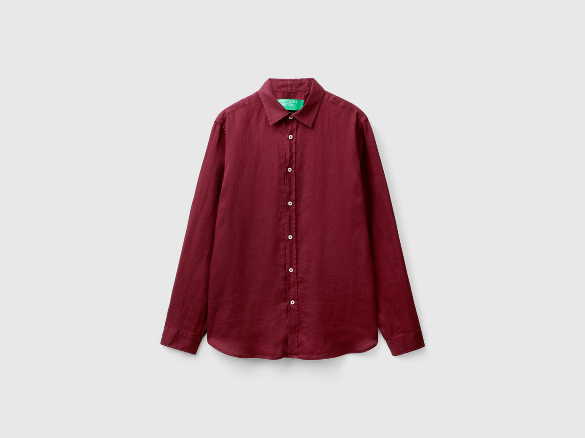 Camicia in puro lino