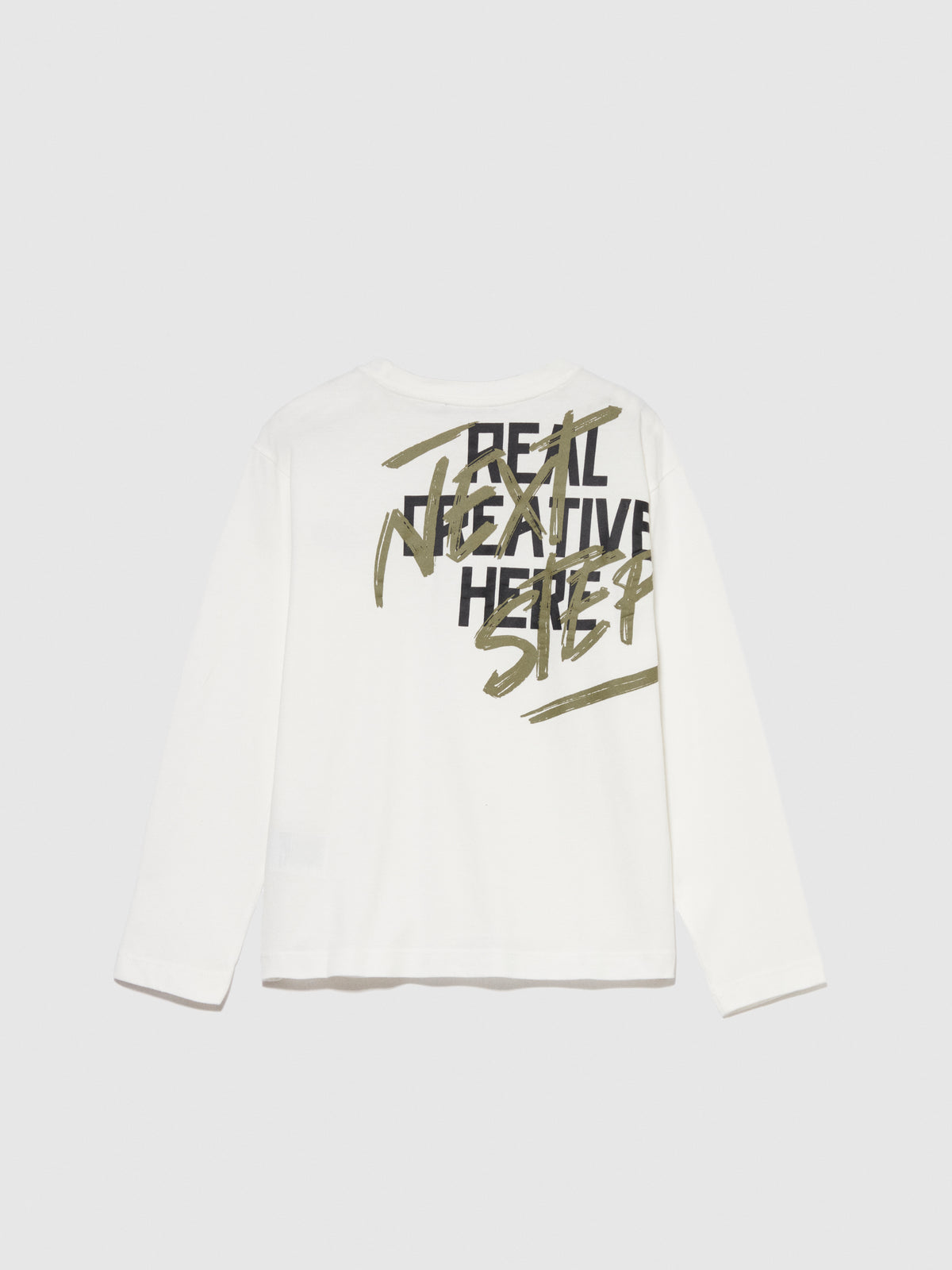T-shirt over con stampa