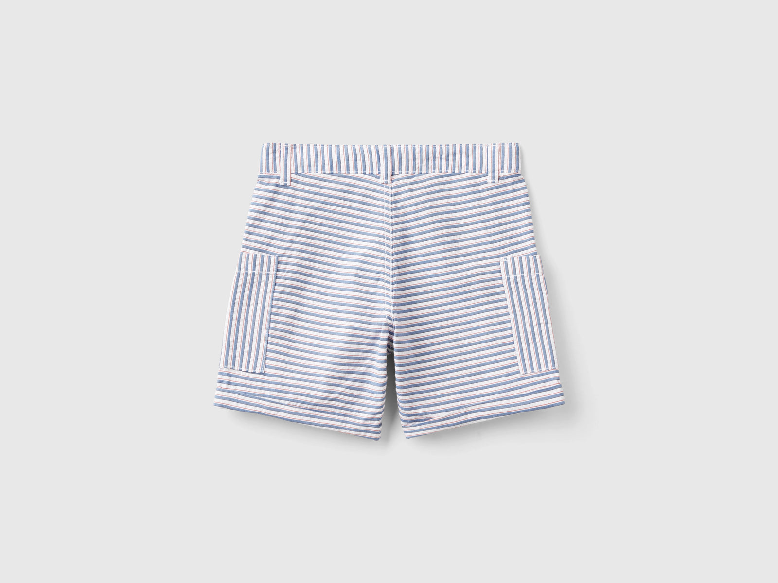 Shorts a righe con tasche da bimbo multi-color 2 | Benetton Outlet