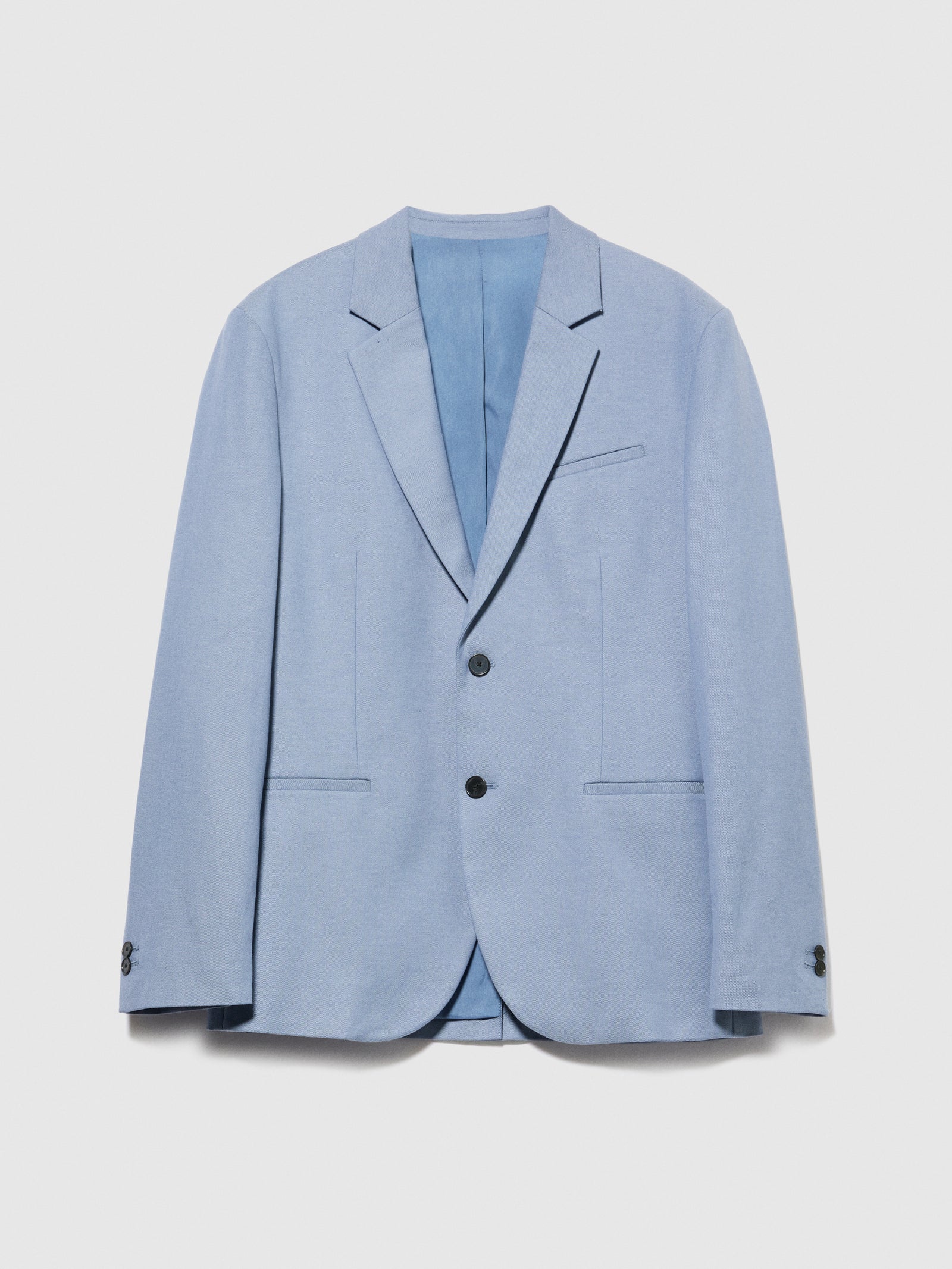 Blazer tinto filo da uomo azzurro | Sisley Outlet