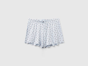 Shorts a fiori in viscosa