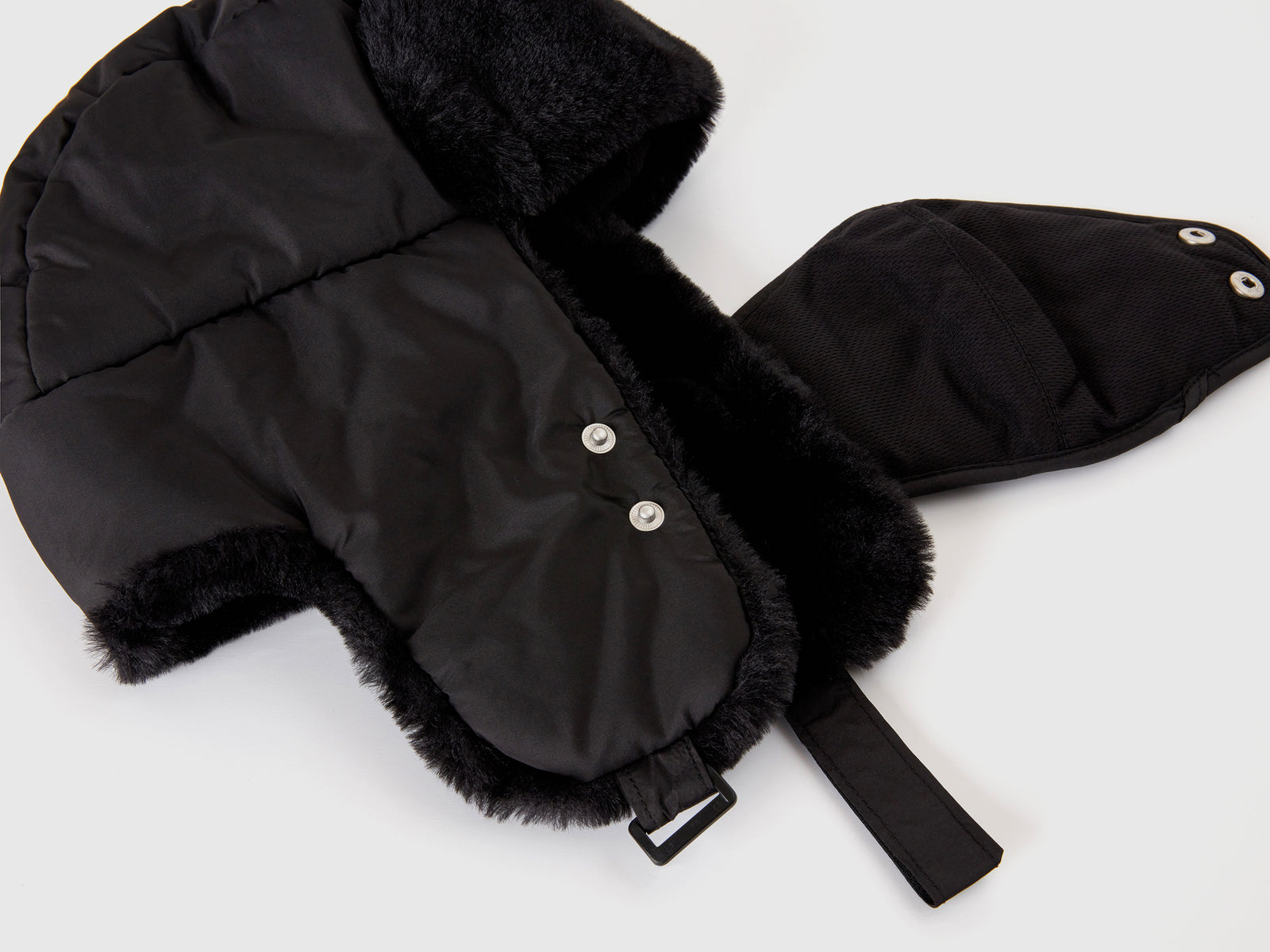 Cappello stile aviatore da donna nero 2 | Benetton Outlet