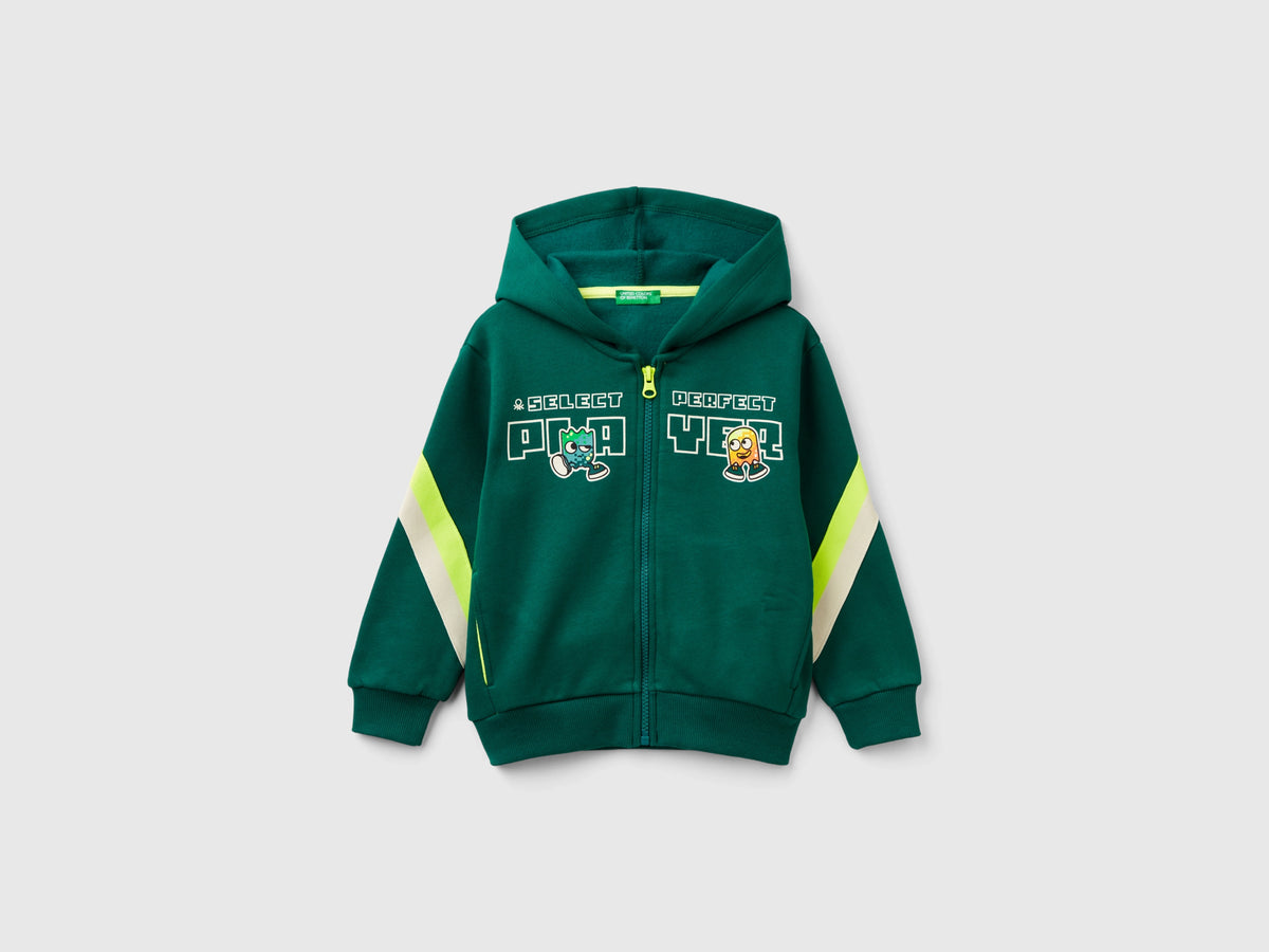 Felpa gamer con cappuccio