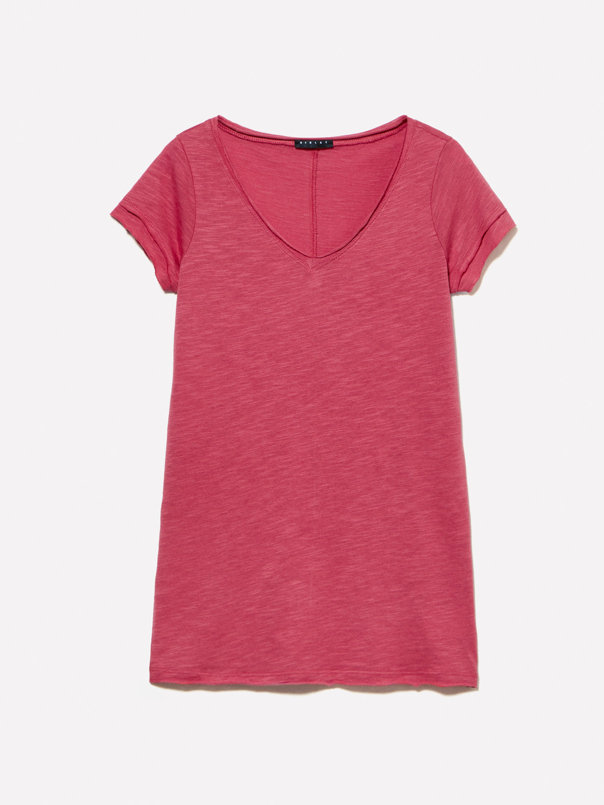 T-shirt con scollo a V