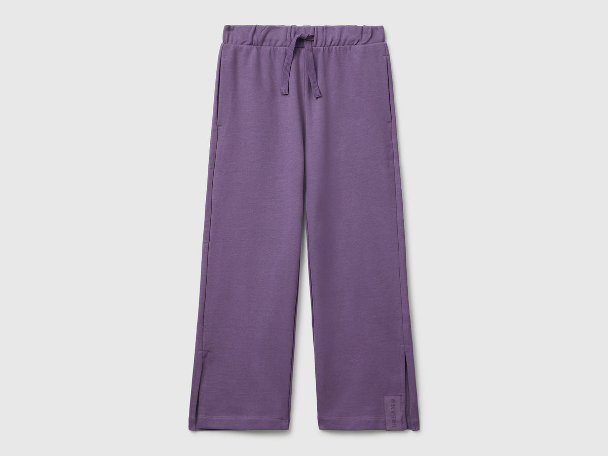Pantaloni ampi in felpa