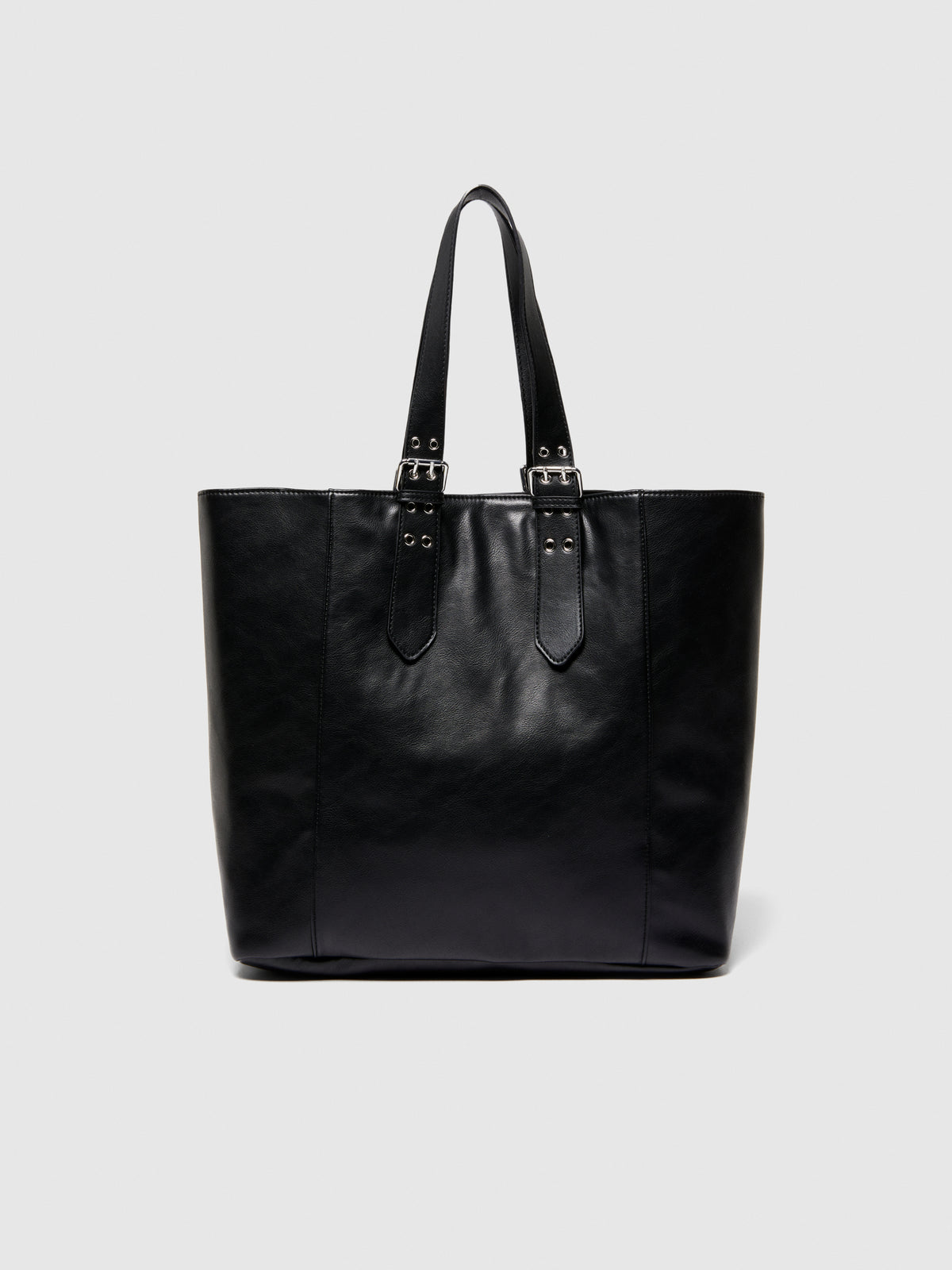 Borsa tote con fibbie
