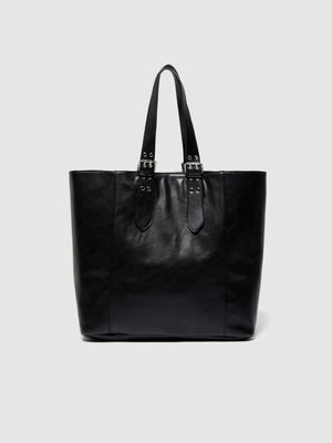 Borsa tote con fibbie