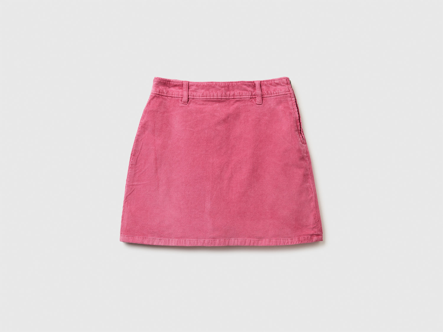 Minigonna in velluto da donna prugna | Benetton Outlet