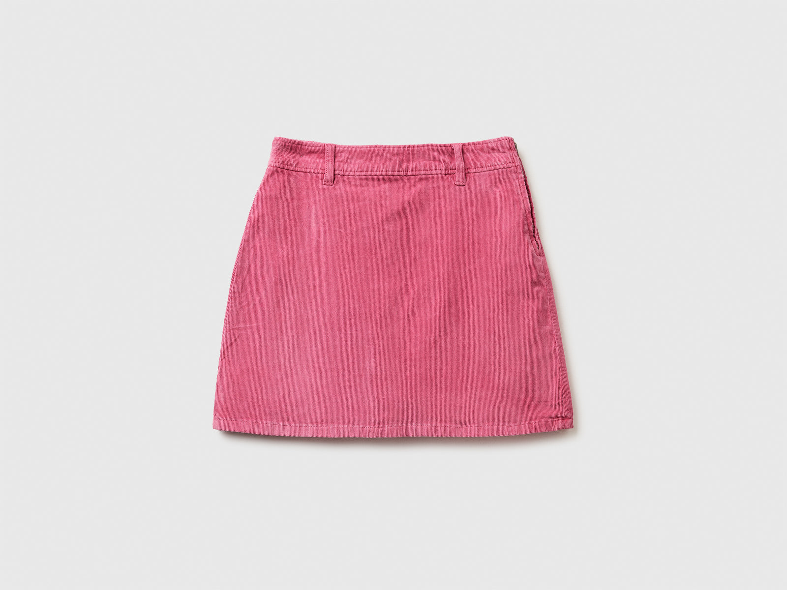 Minigonna in velluto da donna prugna | Benetton Outlet