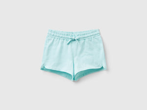 Shorts con coulisse in cotone bio