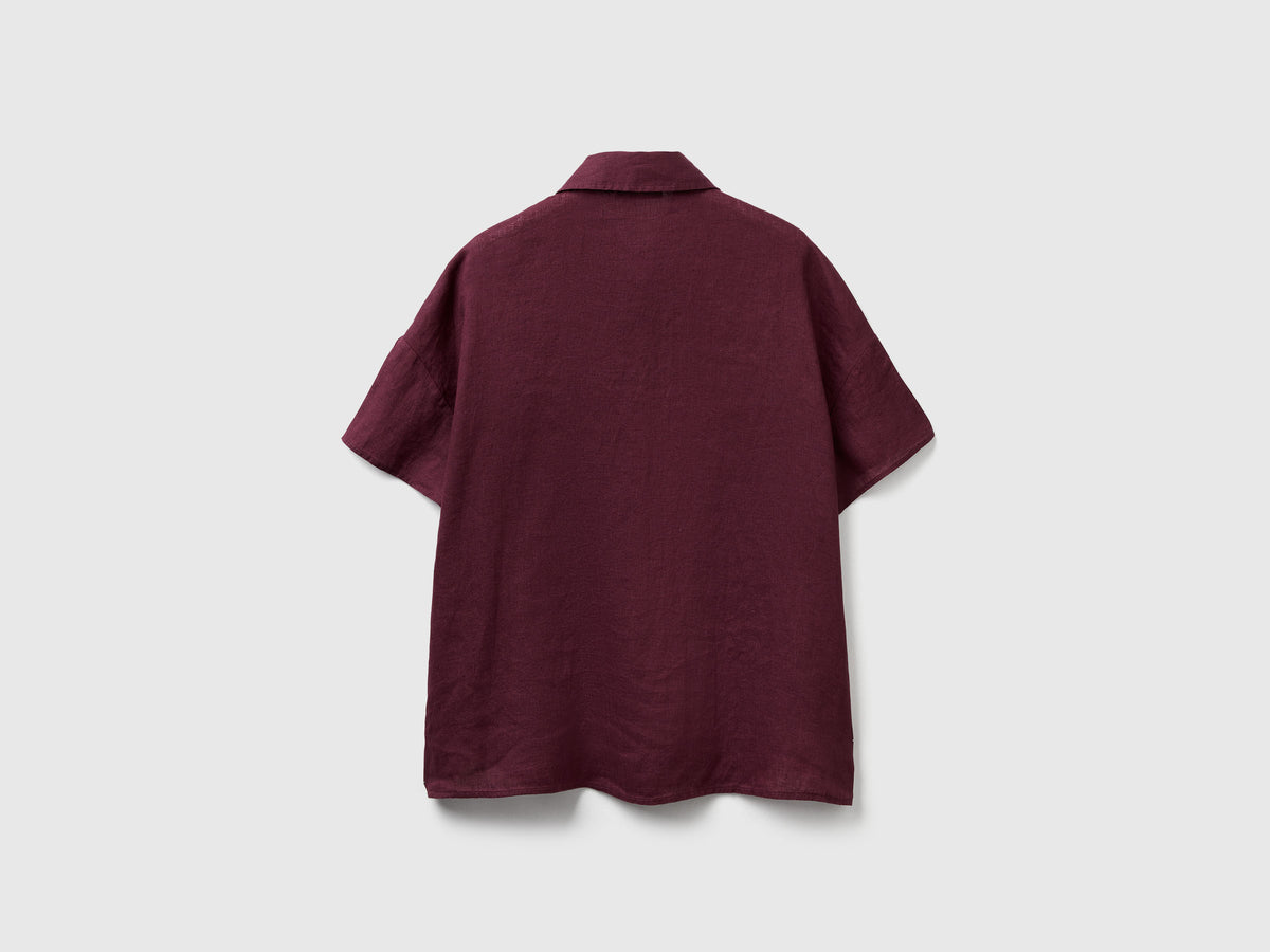 Blusa in puro lino