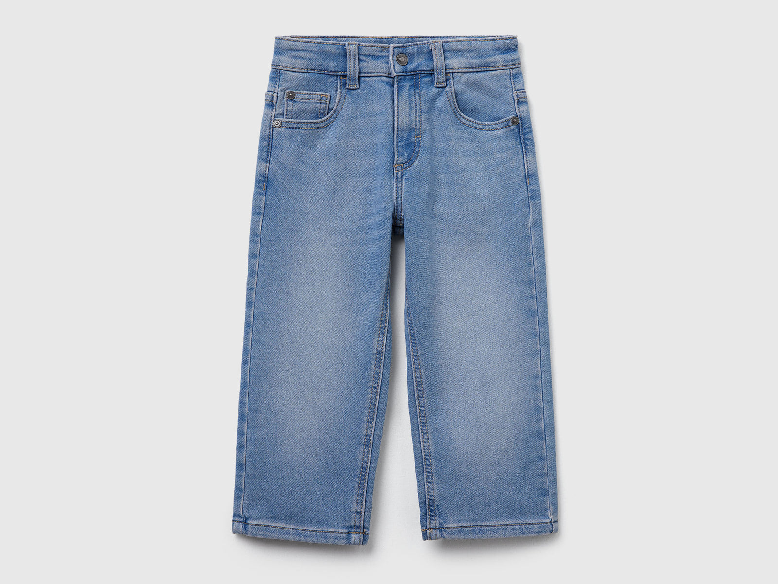 Jeans straight da bimbo azzurro | Benetton Outlet