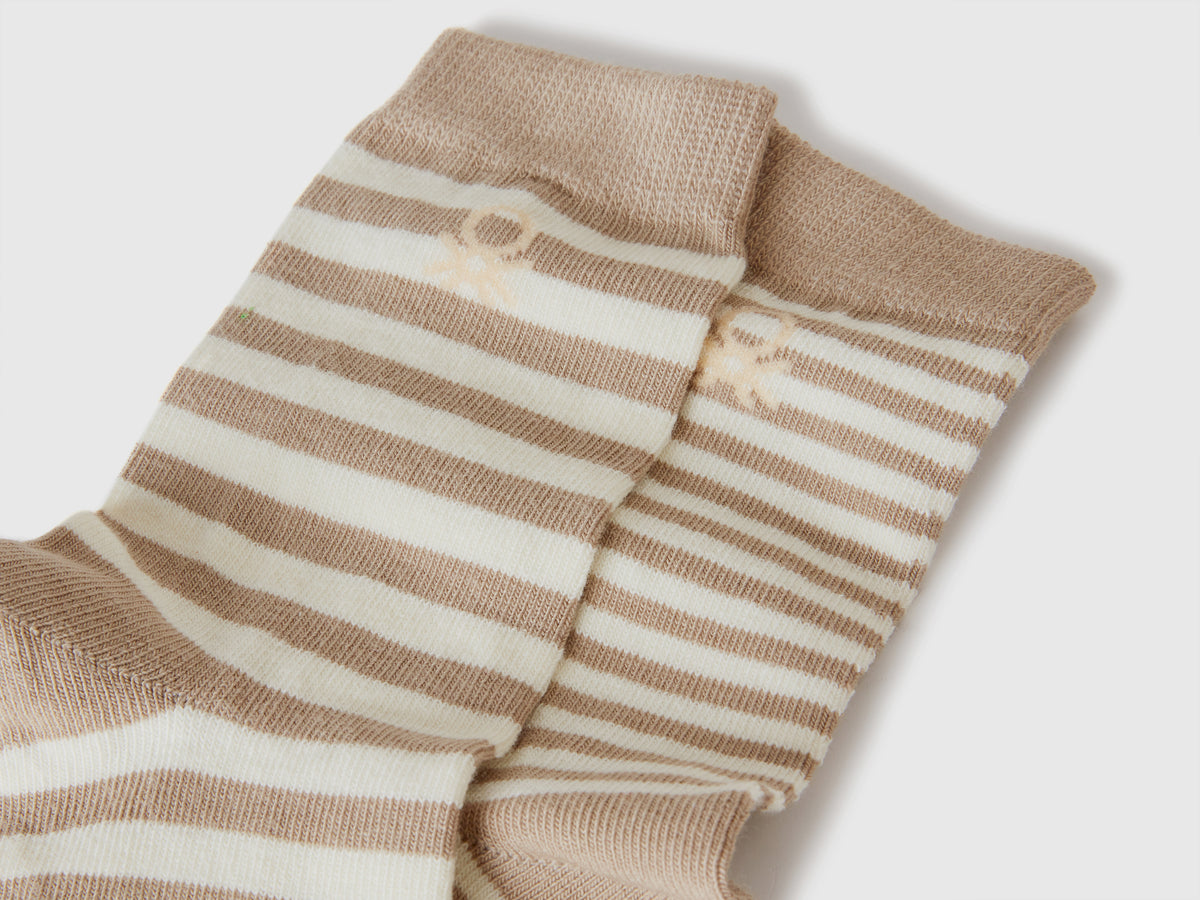 Calzini lunghi mix & match a righe