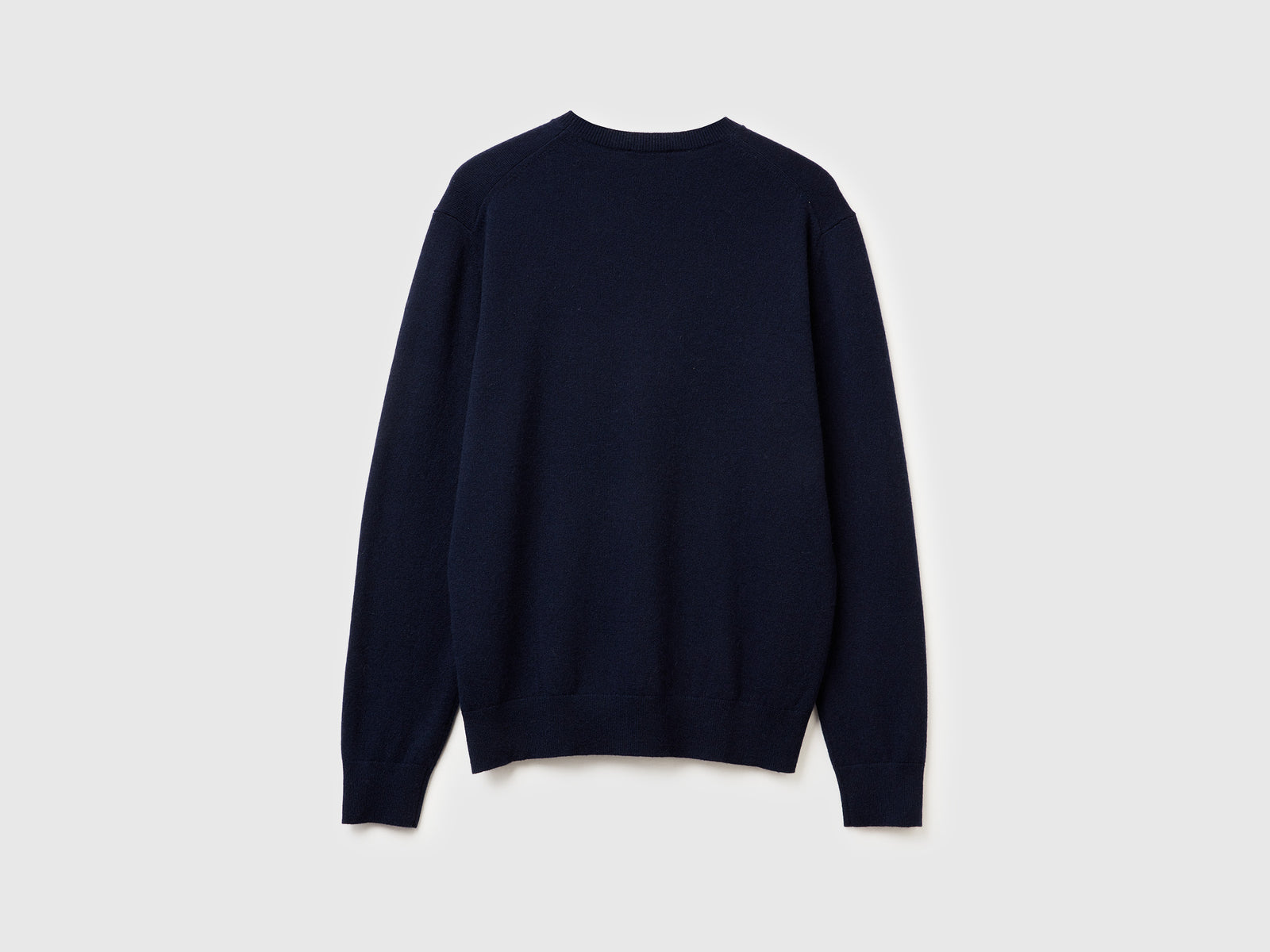 Maglia blu notte in puro cashmere da uomo blu scuro 2 | Benetton Outlet