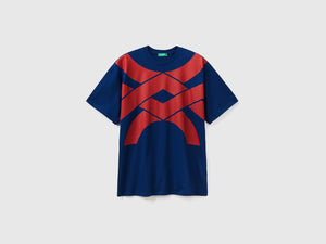 T-shirt con stampa logo