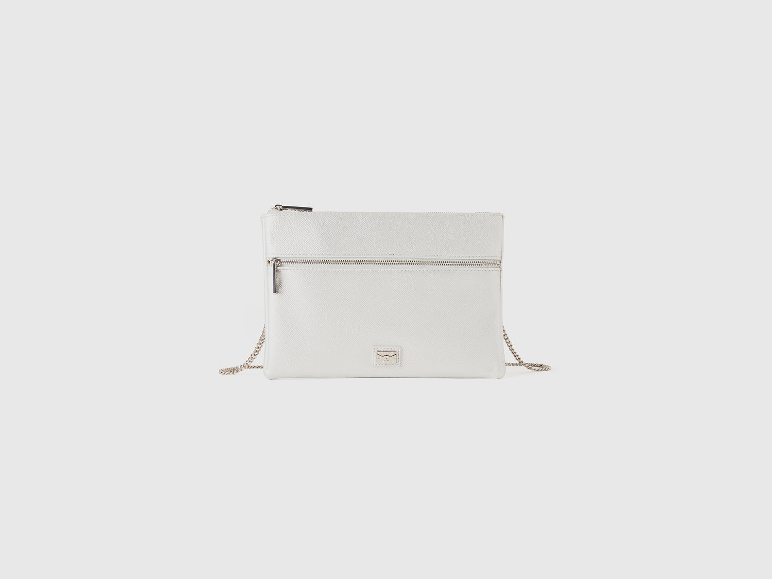 Shoulder bag da donna argento | Benetton Outlet