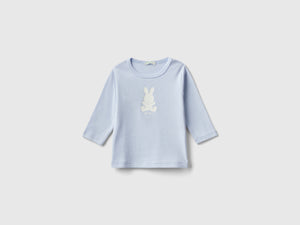 T-shirt manica lunga 100% cotone bio