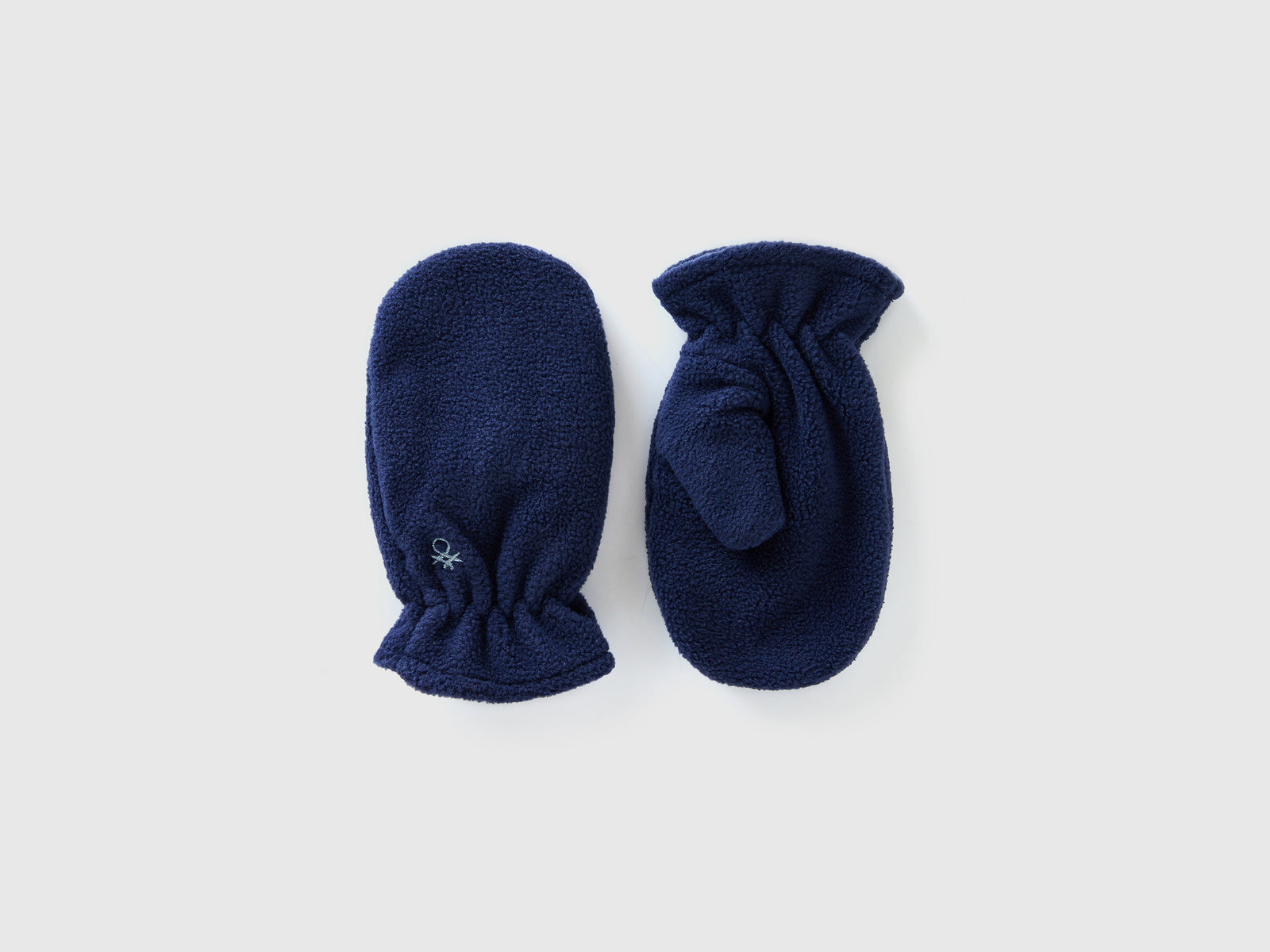 Muffole in pile foderate da bimbo blu scuro | Benetton Outlet