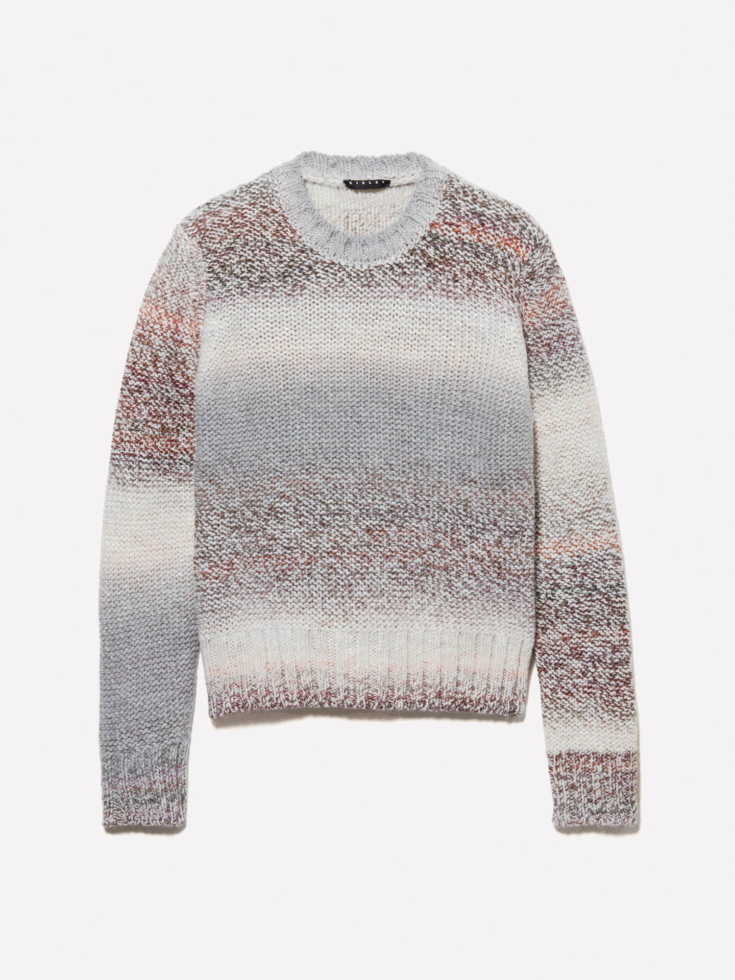 Maglia sfumata rosa e marrone da donna multi-color | Sisley Outlet