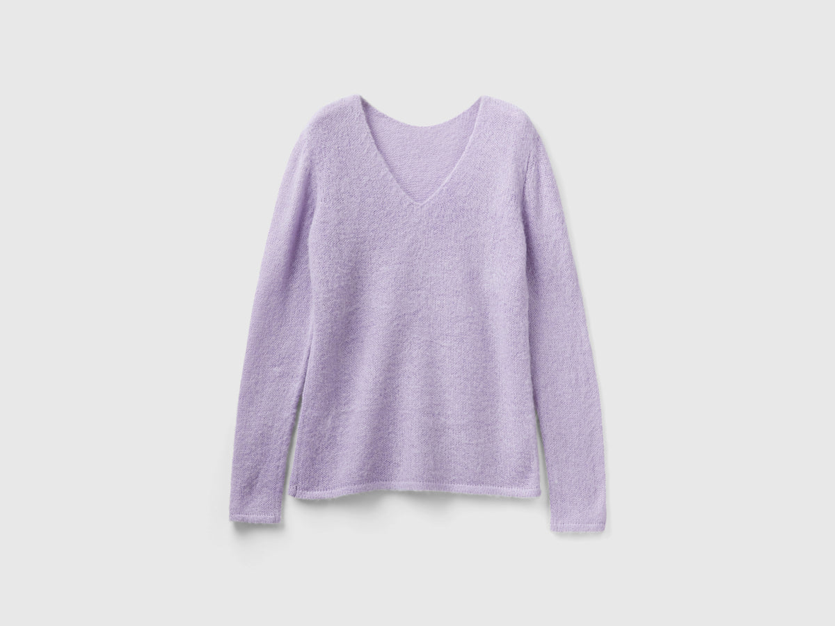 Maglia in misto mohair regular fit