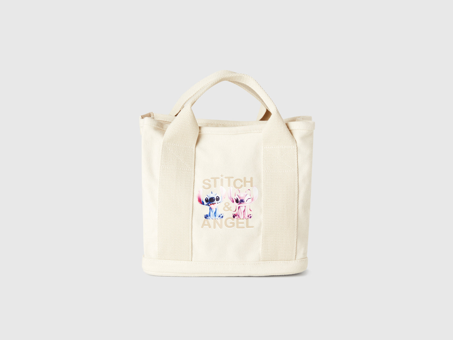 Borsa ©Disney Lilo & Stitch da bambina beige | Benetton Outlet