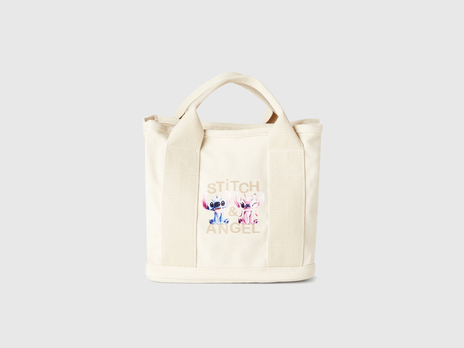 Borsa ©Disney Lilo & Stitch da bambina beige | Benetton Outlet