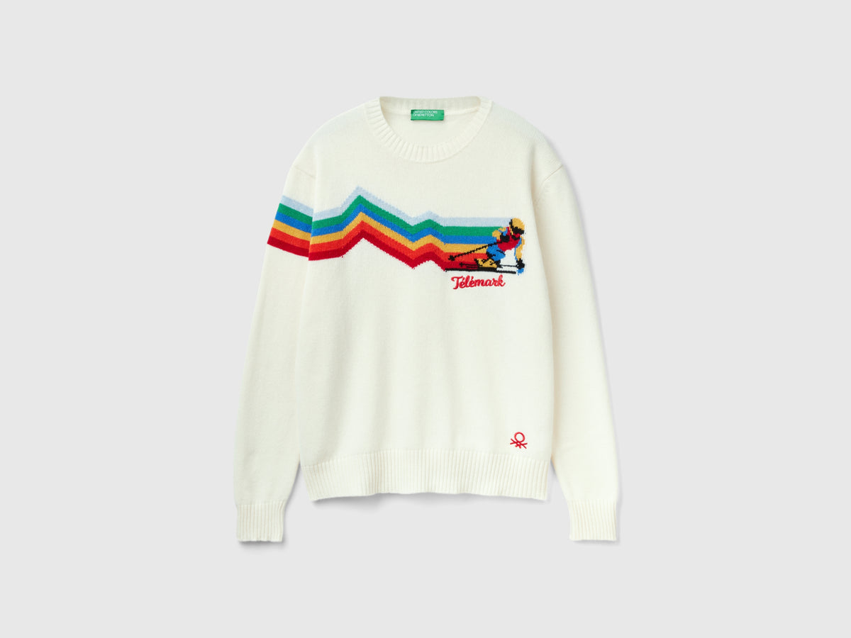 Maglia con grafica sci