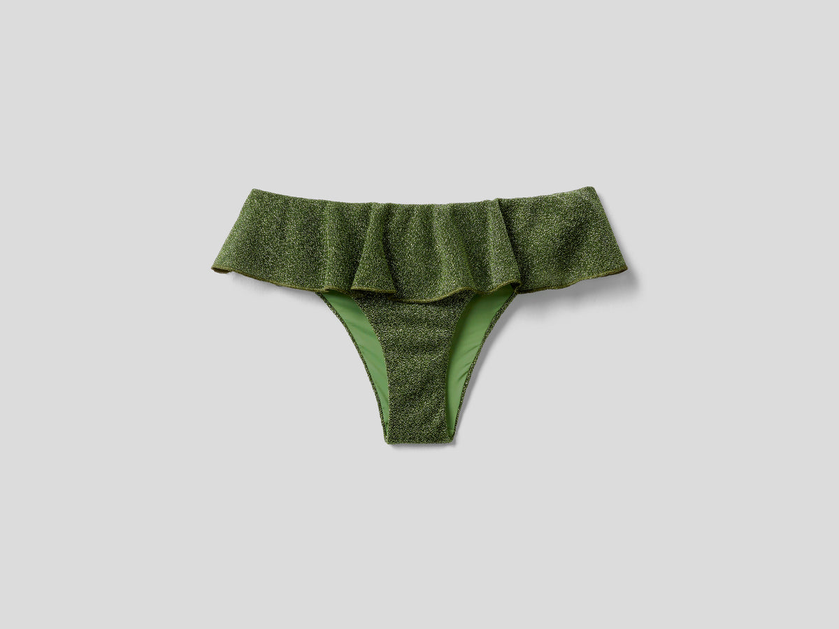 Slip mare in lurex ed ECONYL®