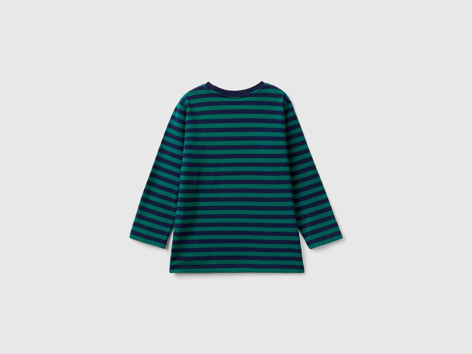 T-shirt a righe 100% cotone da bimbo multi-color 2 | Benetton Outlet