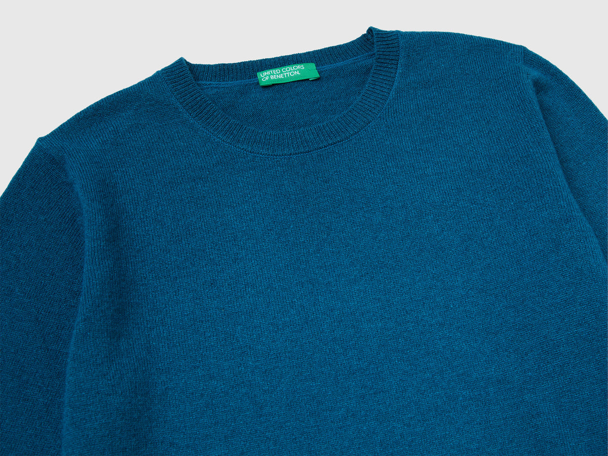 Maglia in misto lana e viscosa