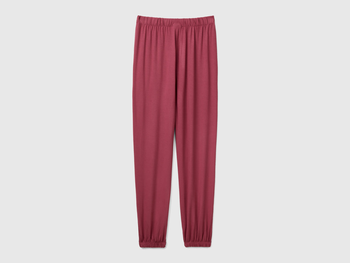 Joggers in misto viscosa stretch