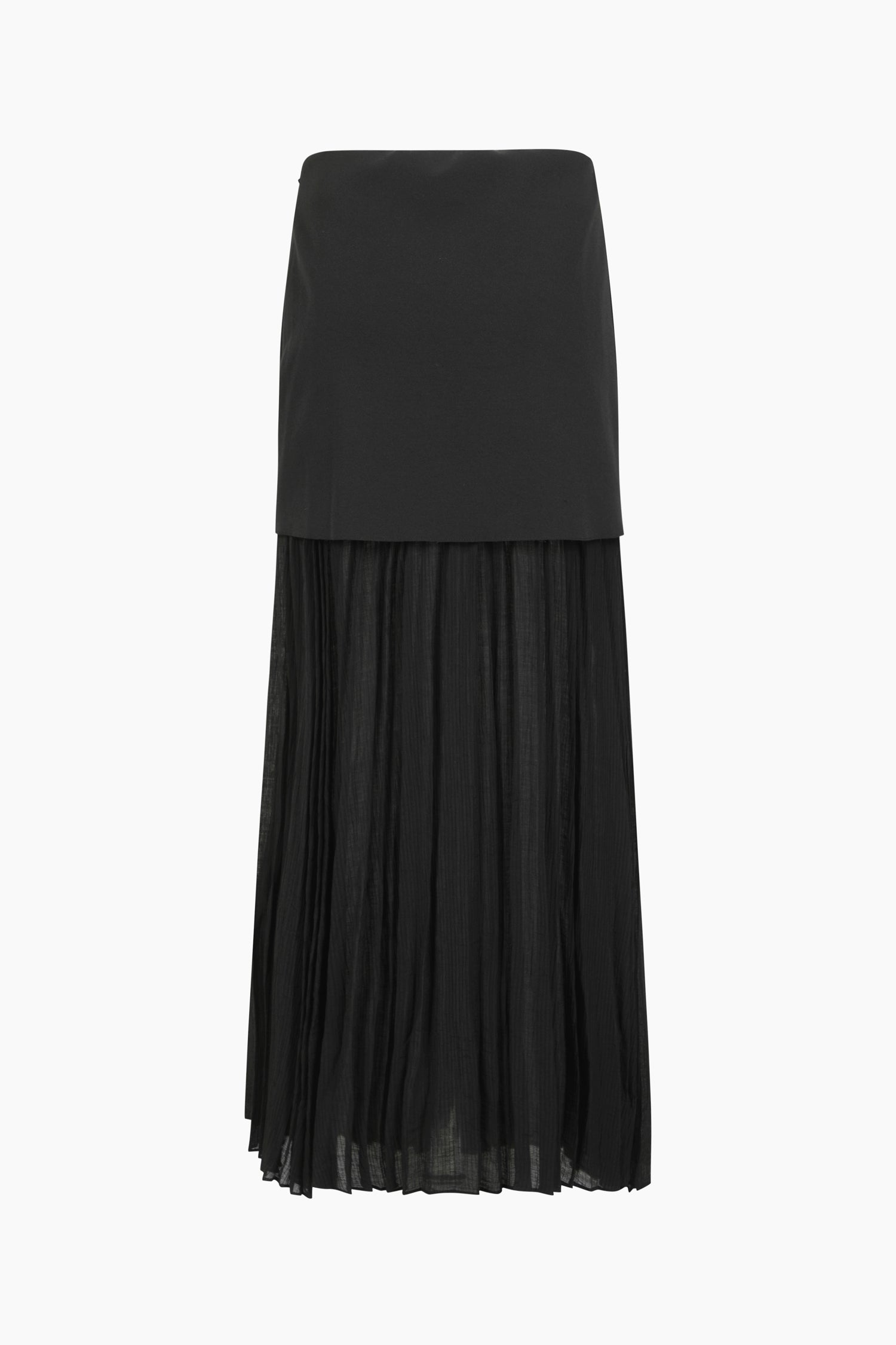 Gonna combinata da donna nero 2 | Sisley Outlet