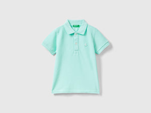 Polo manica corta in cotone biologico