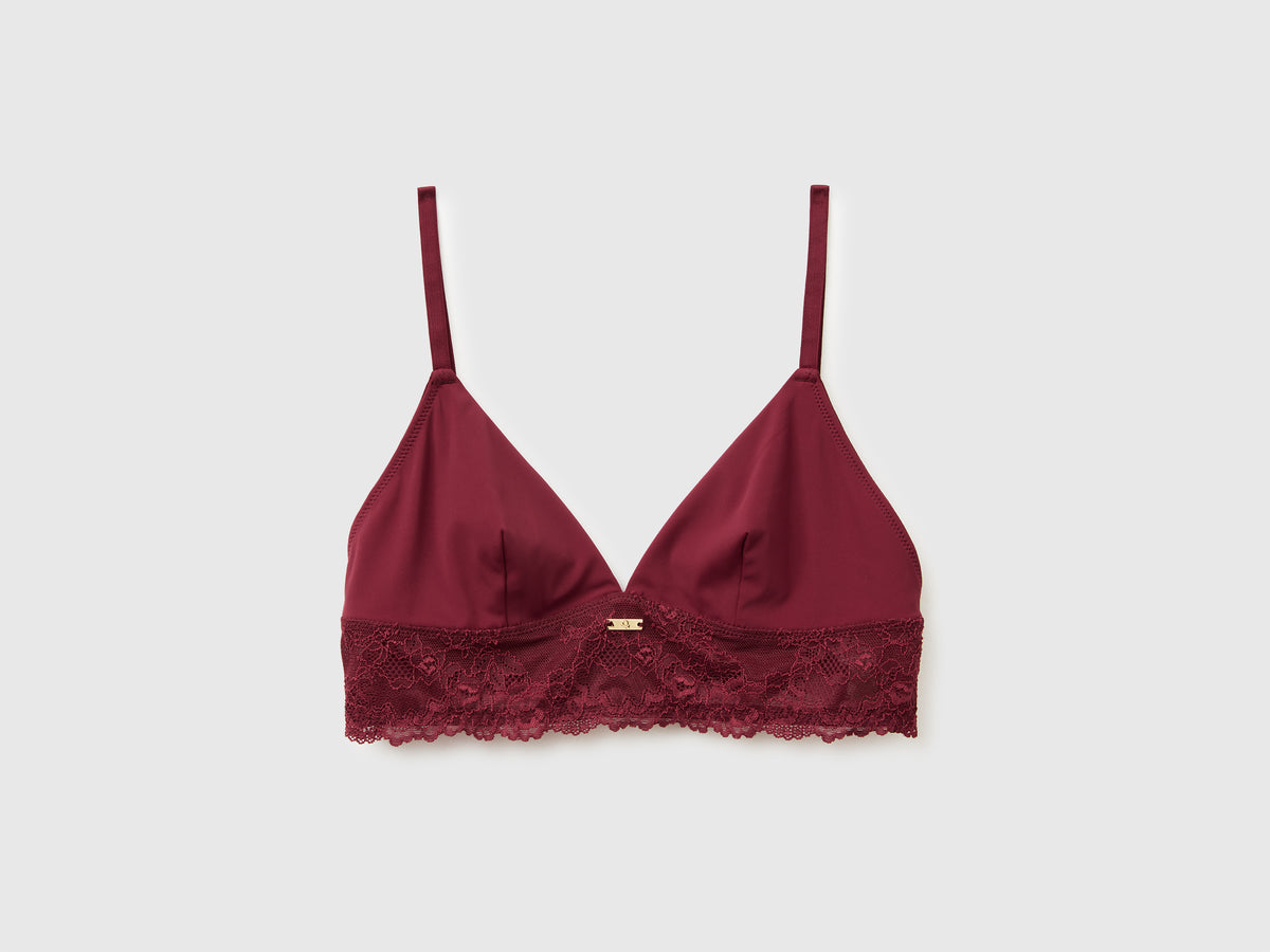 Reggiseno a triangolo con pizzo