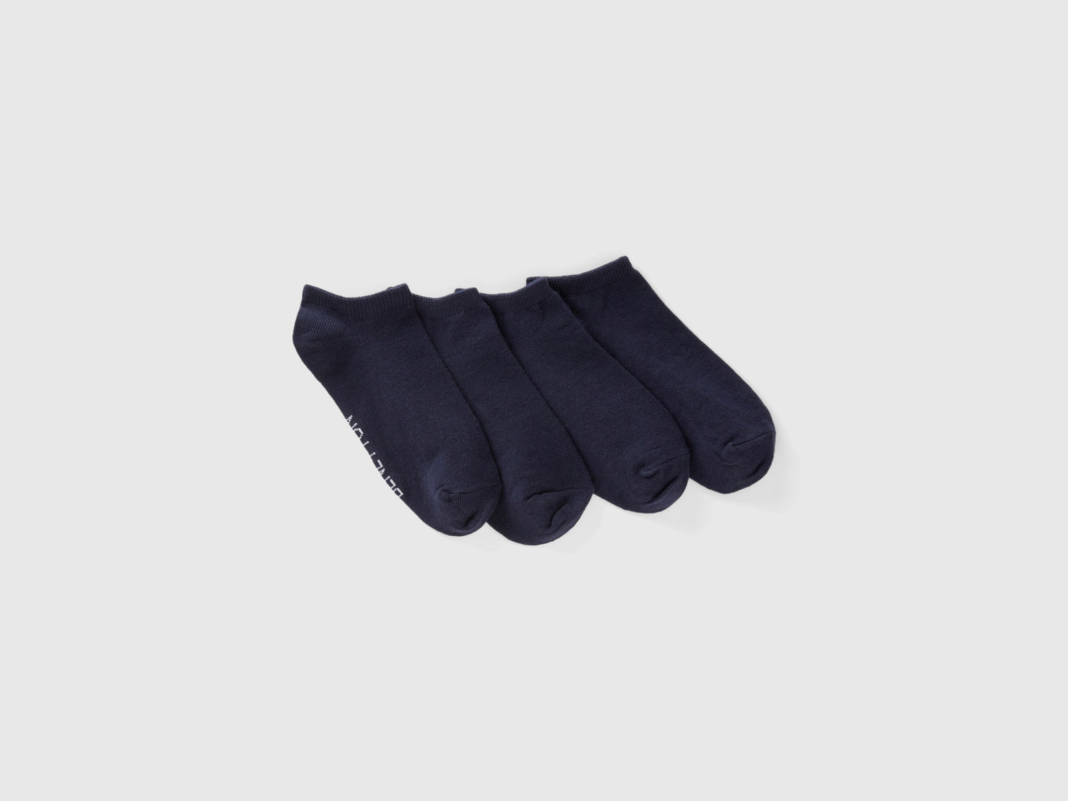 Set di calzini cortissimi da bambino blu scuro | Benetton Outlet