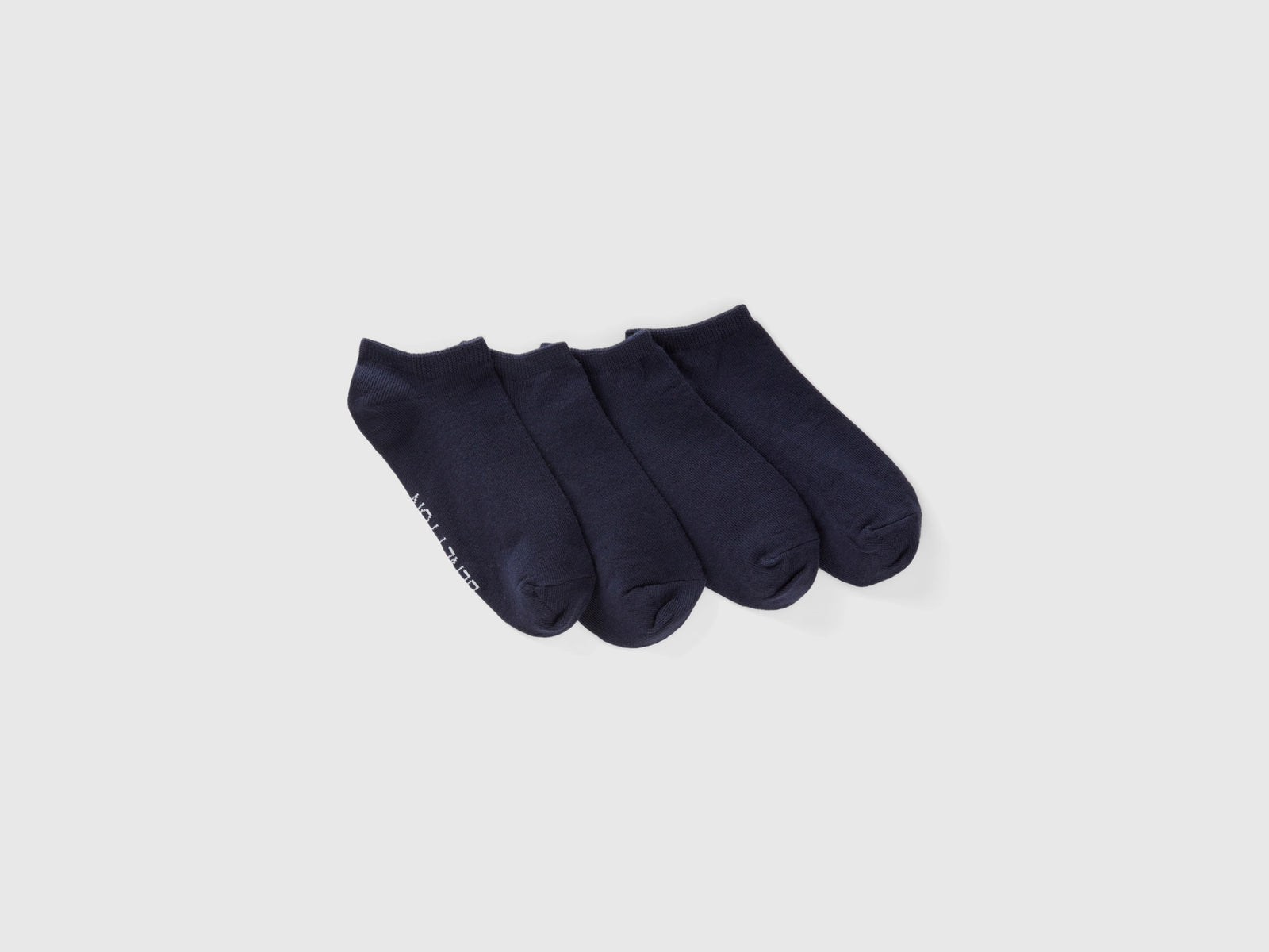 Set di calzini cortissimi da bambino blu scuro | Benetton Outlet