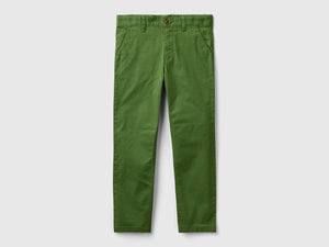 Chino slim fit in cotone stretch