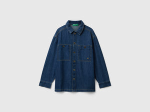 Camicia di jeans con tasche