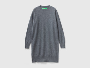 Vestito girocollo in maglia