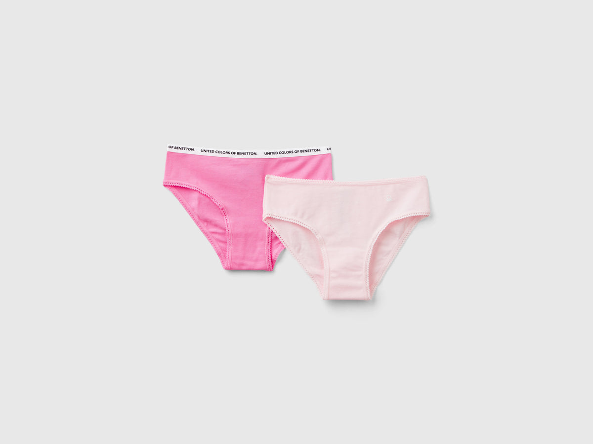 Due slip in cotone stretch